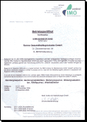 SANOS Eco Certificate 2005